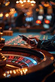 Live European Roulette wheel and dealer at nyonyatogel studio